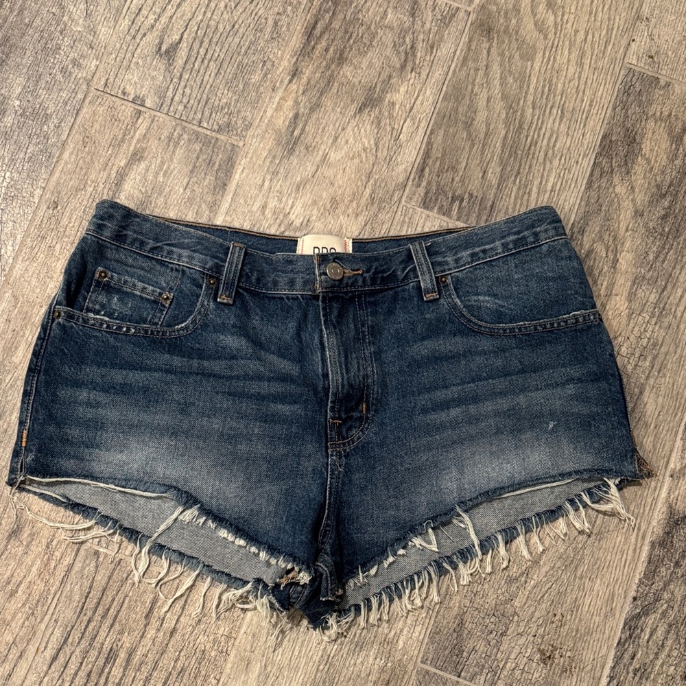 BDG Dark Blue Jean Shorts